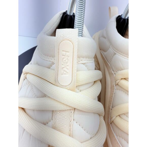 Hoka One One Ora Primo Womens Size 7.5 Vanilla Slip On Insulated Shoes 1141570 - Picture 3 of 9